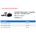thumbnail image 2 of Camshaft Position Sensor - Compatible with 1996 - 1999 GMC C1500 1997 1998, 2 of 2