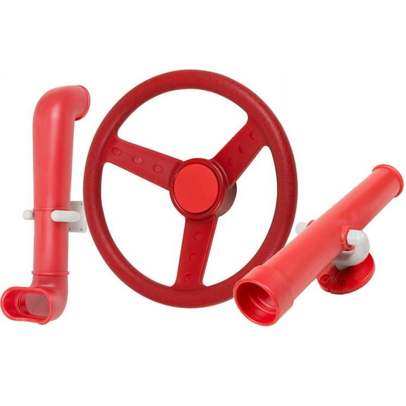 Swing Set Stuff Inc. Periscope Telescope Steering Wheel Kit (Red)