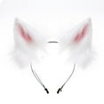 thumbnail image 5 of Disfraz de gato rgo Animal y juego de peluche Diadema Juguetes Orejas Sombreros para fiesta de disfraces Adultos Disfraces Blanco Macarena Traje de juego de cosplay, 5 of 5