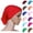 Brown, variant on Women Hijab Undercap Stretch Solid Color Islamic Muslim Inner Under Scarf Lightweight Turban Breathable Beanie Head Scarf Daily Wear Sleeping
