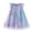 Blue, variant on Bearichfupo Kids Toddler Girls Sleeveless Tie Dye Floral Tulle Holiday Party Costume Dress Dance Party Princess Dresses Clothes, Sizes 2-3 Years