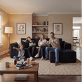 thumbnail image 3 of LIAROO 108" Modular Sectional Sofa, Cloud Boneless Couch with Deep Seats and Chaise, Modern Upholstered L-Shape Couch for Living Room or Bedroom, No Assembly Required, 3 of 13