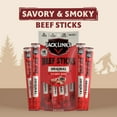 thumbnail image 2 of Jack Link’s Original Beef Sticks, 10-pack of .92oz Protein Snacks, Made with 100% Beef, Individually Wrapped, 2 of 5