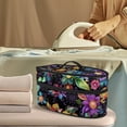 thumbnail image 2 of HELLHERO Colorful Floral Pattern Steam Iron Storage Bag Large Size Polyester, Case Only, 2 of 6