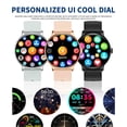 thumbnail image 5 of Nkmbld Fitness Watches for Women New CY500 Watch 1.43-inch AMOLED Screen Alipay NFC Bluetooth Call Wireless, Silver, 5 of 8