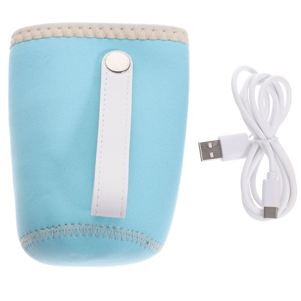 Calentador de biberones de leche para bebé, calentador de biberones USB, suministro para bebés