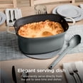 thumbnail image 6 of Ninja 14-in-1 PossibleCooker PRO 8.5-qt Multi-Cooker, with Slow Cooker, Dutch Oven, Steamer & More, Glass Lid & Integrated Spoon, Oven Safe Pot to 500°F, MC1001 Sea Salt Gray, 6 of 10