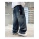 thumbnail image 5 of WILLBEST Jeans Mujer Pantalones Cargo para Niños, Cintura Elástica, Cómodos, de Corte Regular, para Niños Activos de 4 a 12 Años, Con Múltiples Bolsillos. 8-9 Years, 5 of 8