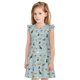 thumbnail image 1 of Balery Cartoon Doodle Puppy Camisón de princesa para niñas, pijama de algodón con mangas abullonadas, suave y bonito.-Large, 1 of 6