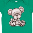thumbnail image 4 of Inktastic Teddy Bear with Cookie Boys Baby Bodysuit, 4 of 5