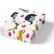 thumbnail image 4 of Gato Funda Nórdica Queen Size Red Hearts Funda de edredón Cute Kitten juego de cama, 4 of 6