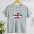 thumbnail image 6 of WEAIXIMIUNG Christmas T Shirts for Men British Flag Summer Men's and Women's Same British Style Loose Large Size Short Sleeved T Shirt, 6 of 8