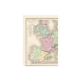 thumbnail image 4 of Historic Map - Feudal Europe 1270 1453 - Drioux 1882 - Vintage Wall Art, 4 of 4