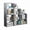 Three-row Grey, variant on HioHa 12-Cube Storage Organizer, Portable Folding Bookshelf with Adjustable Shelves , Space Saving Unit for Home Office Closet , Grey