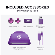 GameSir G7 Pro Tri-Mode Wireless Controller for Xbox, PC & Android, TMR Sticks, Hall Effect Triggers, Plum Purple