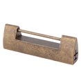 thumbnail image 2 of Antique Style Lock Spacing 5.9cm Auspicious Fish Lock Chinese Locks Small Brass Locks Antique Padlock Bronze Color, 2 of 5