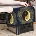 thumbnail image 7 of Honeii Yin And Yang Mandala Print 4 slice Toaster Cover, Two Slice Toaster Dust-proof Cover For Kitchen Small Appliance and Fingerprint Protection, 7 of 7
