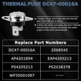 thumbnail image 5 of Dryer Heating Element DC47-00019A for Samsung DV42h5000ew/a3 DV45h7000ew/a2 DV48h7400ew/a2 Dryer Heating Element DC47-00018A Thermostat DC47-00016A DC32-00007A DC96-00887A Thermal Fuse, 5 of 9