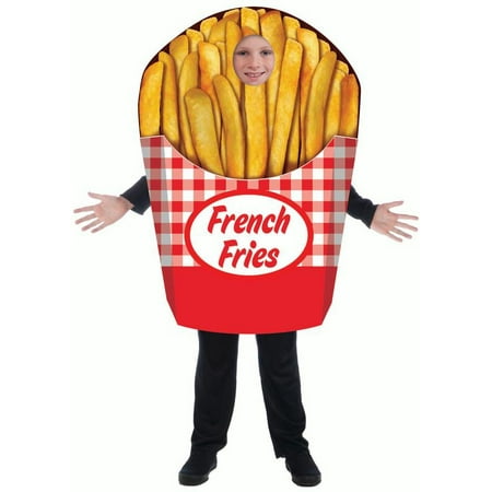 French Fries Costume Tunic Restaurant Fry Fast Food Halloween Boys Girls Mascot Walmart Canada
