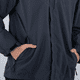 thumbnail image 5 of Chamarra Rompevientos Impermeable Para Hombre Color Gris Talla Extra Grande, 5 of 9