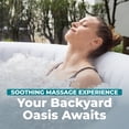 thumbnail image 5 of Bestway SaluSpa Fiji 2-4 Person Inflatable Hot Tub, Round Energy-Efficient Spa, 71" x 26", 5 of 13