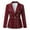 Red, variant on Aboser Womens Blazers for Work Casual Lapel Double Breasted Formal Blazer Plaid Print Long Sleeve Cardigan Work Office Slim Jacket