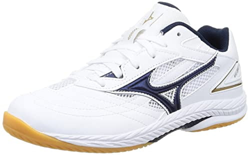 Mizuno] Table Tennis Shoes Wave Drive 9 Lightweight Grip White x