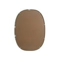 thumbnail image 4 of Elegant Decor Metal Frame Oval Mirror 27x36 Inch in Silver, 4 of 12