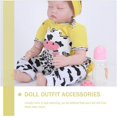 thumbnail image 3 of 1 Set Reborn Baby Girl Dolls Clothes Girls Doll Outfits Dolls Matching Clothing, 3 of 3