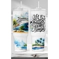 thumbnail image 2 of Star Mug Cruise Ship 40Oz Tumbler Wrap, Cruise Ship Quote 40 Oz Tumbler, Tropical Beach 40 Oz Tumbler, Girls Trip - Tumbler With Handle, To-Go Coffee Mug, 2 of 4