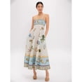 thumbnail image 2 of 2026 New Style Elegant High-Waisted Printed Suspender Dress, 2 of 6