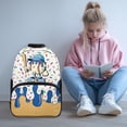 thumbnail image 2 of Yuyamidu Funny Baseball Kids Backpack for Kids 5-9, School Bookbag with Smooth Zippers, Lightweight Shoulder Bag for Elementary Students, 2 of 7