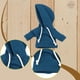 thumbnail image 5 of Sudadera con capucha para figura de acción a escala 1/12, figura femenina, ropa, coleccionable diario, de moda. Azul oscuro, 5 of 8