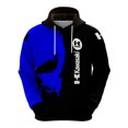 thumbnail image 3 of Sudadera con capucha con estampado 3D de calavera y motocicleta para hombre, sudadera para andar en motocicleta al aire libre, sudadera informal de calle para hombre, sudadera deportiva, 3 of 5