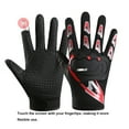 thumbnail image 3 of WEHUSE Motorcycle Gloves for Men and Women, Full Finger Touchscreen Motorbike Gloves for Riding, Road Racing, Cycling, Climbing, Motocross - Black, 3 of 5