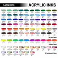 thumbnail image 4 of Set de tinta acrílica KAMENSKAYA 4 x 30 ml colores concentrados, 4 of 9