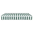 thumbnail image 6 of Awntech 12' x 10' Destin Right Motorized Patio Retractable Awning, Forest/White Stripe, 6 of 7