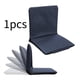 thumbnail image 1 of Cojín de asiento plegable al aire libre con respaldo para acampar, eventos deportivos, senderismo Azul oscuro, 1 of 8