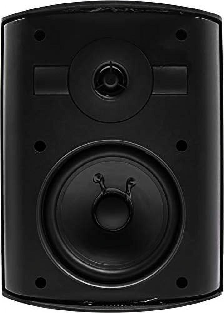 earthquake sound aws-502b all-weather indoor/outdoor speakers (matte black, pair)