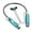 Green, variant on Hwkond Earbuds Wireless Bluetooth Hanging Neck Wireless Bluetooth Headset Super Standby Life Display Power Heavy Bass Listening Sports Wireless Headphones Up to 25% Off