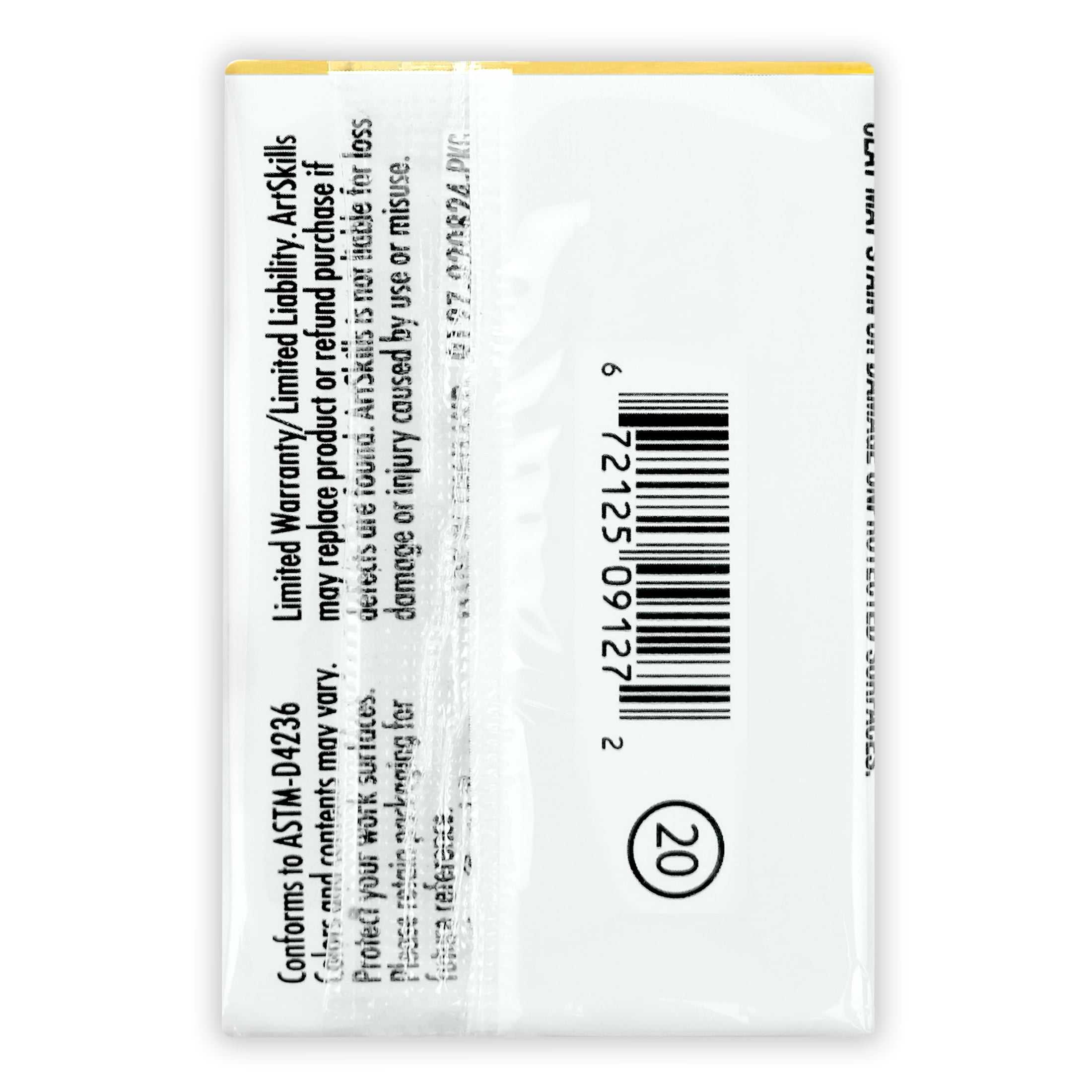 (4 pack) ArtSkills - Art Elements Oven Bake Polymer Clay, 2oz, Yellow