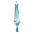 thumbnail image 4 of Maceta colgante de cuerda tejida, decoración de casa con borla, fuerte y Flexible, resistente, ahorro de espacio, maceta, cesta de red para jardín 11 metros, 4 of 8