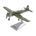 thumbnail image 1 of jiaping 1:48 Fighter Model Airplane Model Pretend Play Tabletop Decor with Display Stand green, 1 of 8