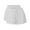 White, variant on Annhoo 2 Pack Women's Plus Size Shorts Lace Trim Trendy Summer Shorts Elastic Drawstring Stylish Casual Loose Pants