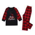 thumbnail image 3 of Odeerbi Christmas Pajamas For Family Matching Outfits Warm Set Printed Home Wear Two-piece Kid Set, 3 of 6