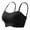 Black, variant on Bigersell Comfortable Push up Bras for Women Clearance Strapless Underwire Front Buckle Seamless Bandeau Bra Detachable Strap Tube Tops Plus Size Sports Bra Underwear Training Bra Style F-135 Black M