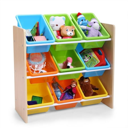 toy bin storage shelf