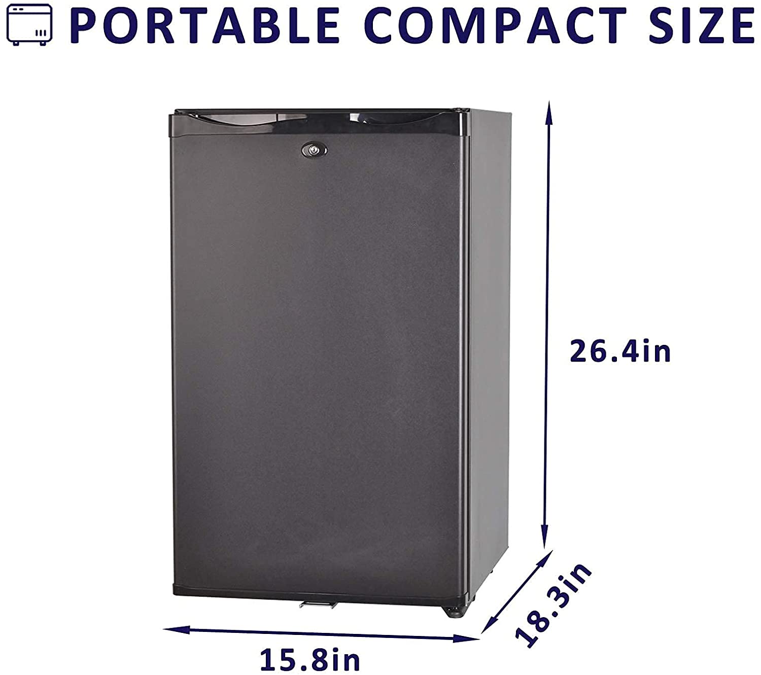 Interior Accessories Coolers & Refrigerators Black Semi truck Caravan