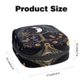 thumbnail image 2 of Sanitary Napkin Storage Bag, Moon Phase Tree of Life Nature Flower Plant Butterfly Portable Menstrual Pad Bag for Teen Girls Store Panty Liners Tampons Sanitary Pads for Women Ladies, 2 of 6