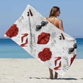 thumbnail image 1 of Wmhnj Toalla de playa de microfibra extragrande de 40 x 70 pulgadas, resistente a la arena, de secado rpido, ultraligera, para viajes, multiusos, para piscina, gimnasio, camping., 1 of 6